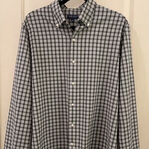 Peter Millar Long-Sleeve Plaid Button-Down